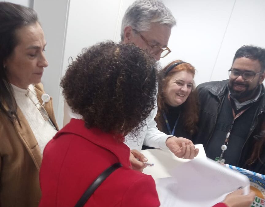 ASERGHC entrega ofício ao Ministro da Saúde e cobra providências diante da crise no GHC