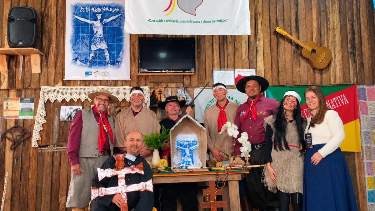 Piquete Chama Nativa emociona com projeto cultural sobre os 400 anos das Missões Jesuíticas Guarani