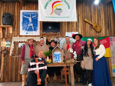 Piquete Chama Nativa emociona com projeto cultural sobre os 400 anos das Missões Jesuíticas Guarani