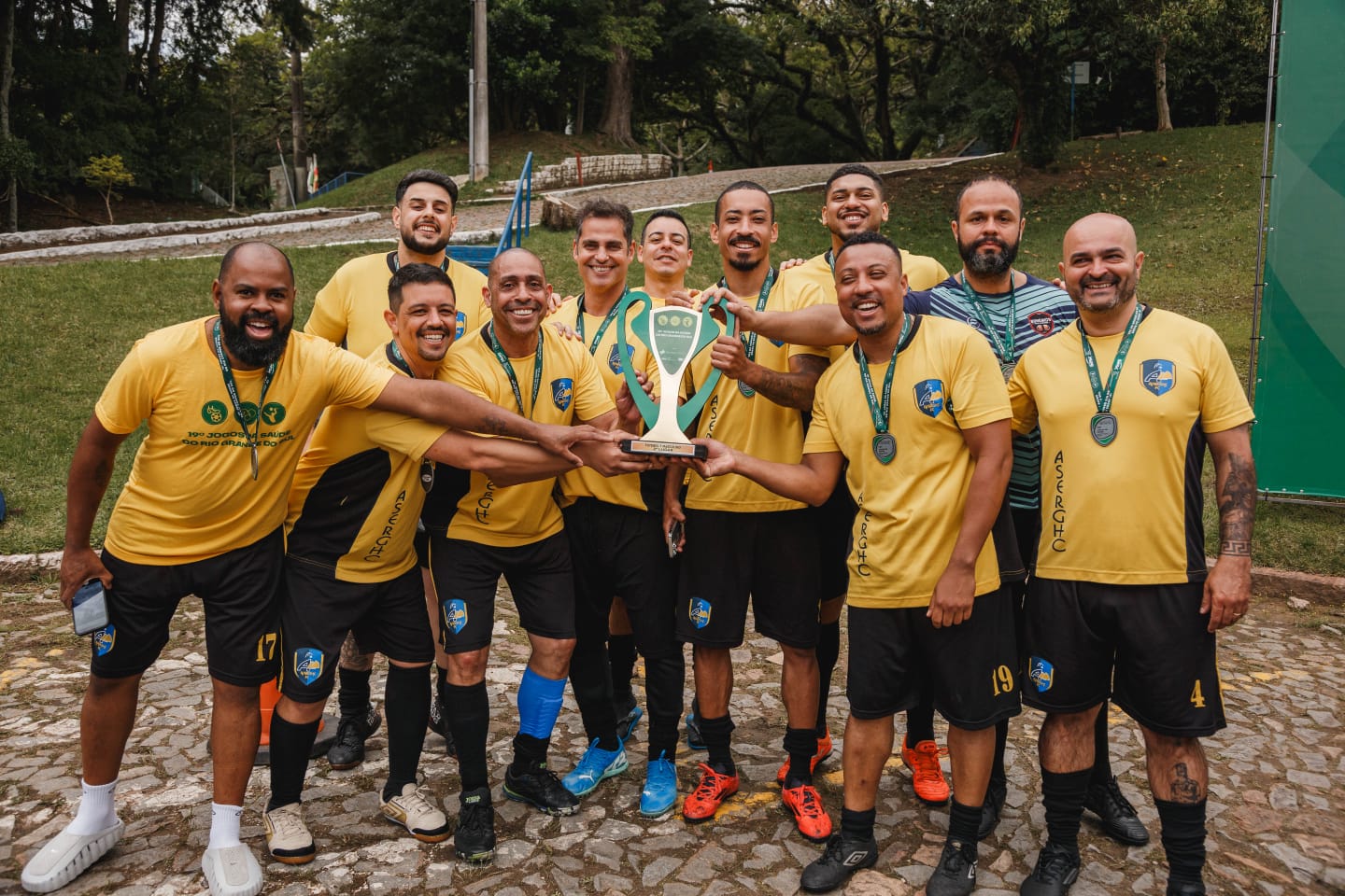 ASERGHC participa dos 19º Jogos da Saúde com destaque em duas modalidades